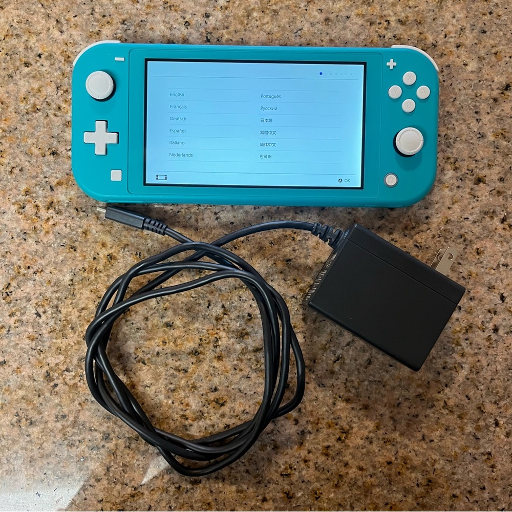 Nintendo Switch Lite Turquoise Handheld Console